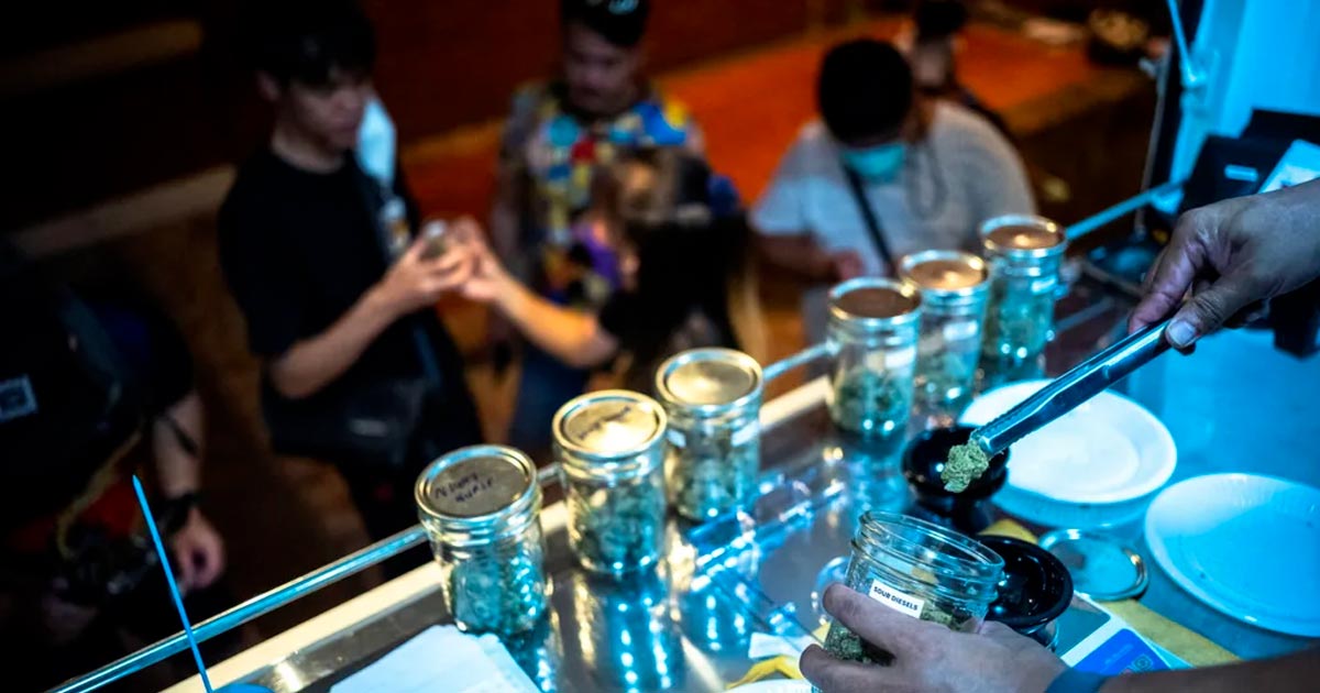 Consumo de cannabis en Tailandia