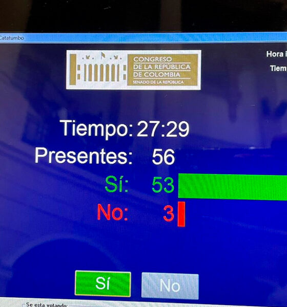 El Senado vota la legalización del cannabis en Colombia
