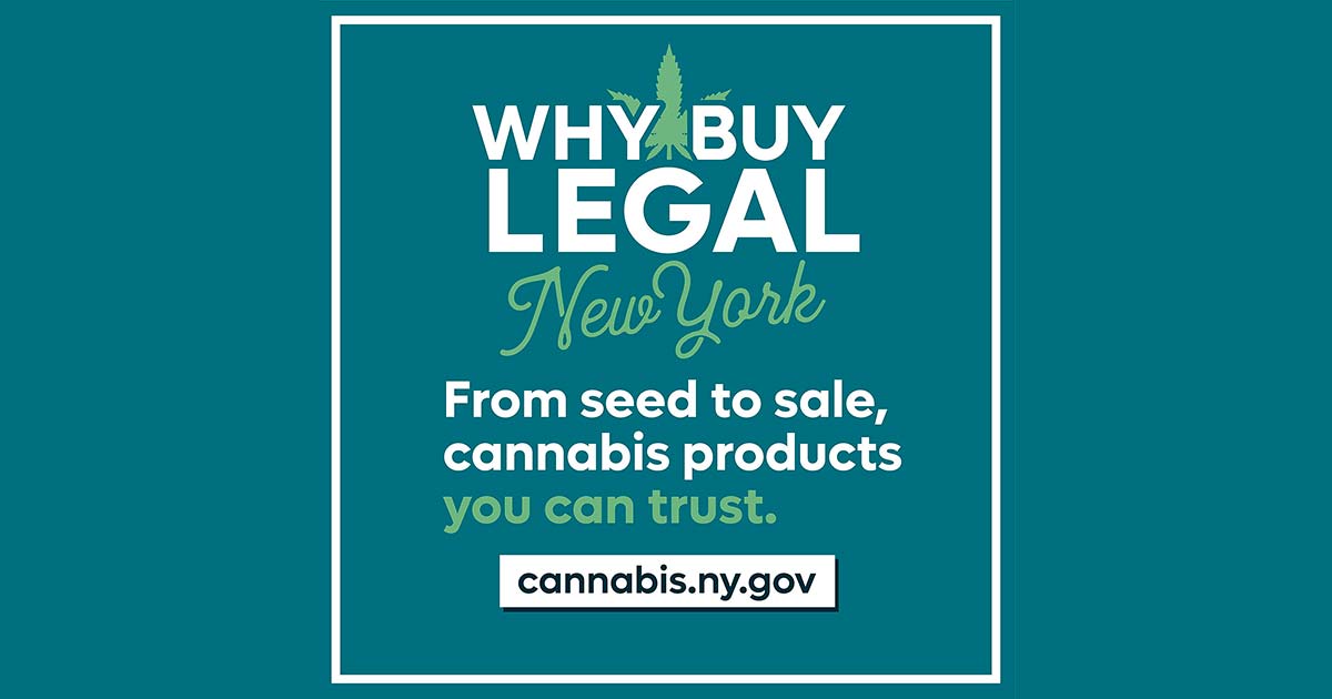 Publicidad del cannabis legal en Nueva York