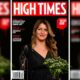 Marlène Schiappa en la portada de High Times