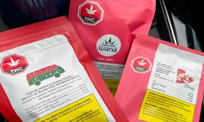 THC en comestibles en Canadá