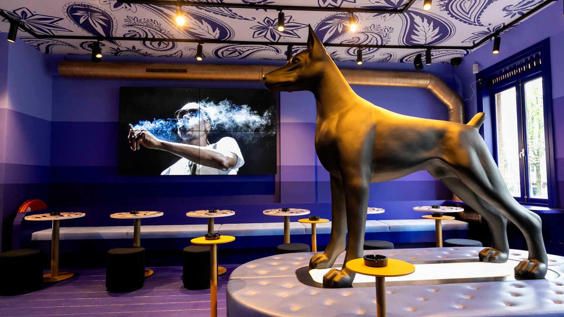 El coffeeshop de Snoop Dogg en Ámsterdam