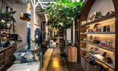 Cannabis lounge en California