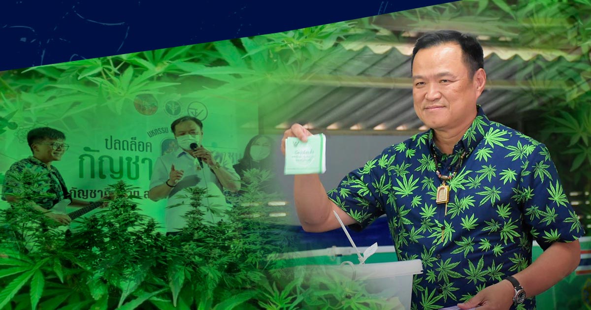 Primer ministro pro-cannabis en Tailandia