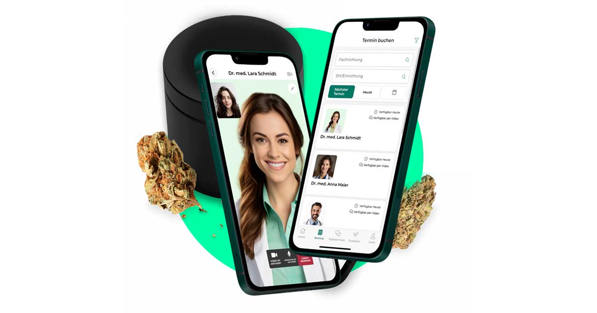 Prescripción en línea de cannabis medicinal en Alemania