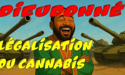Esbozo de Dieudonné sobre el cannabis