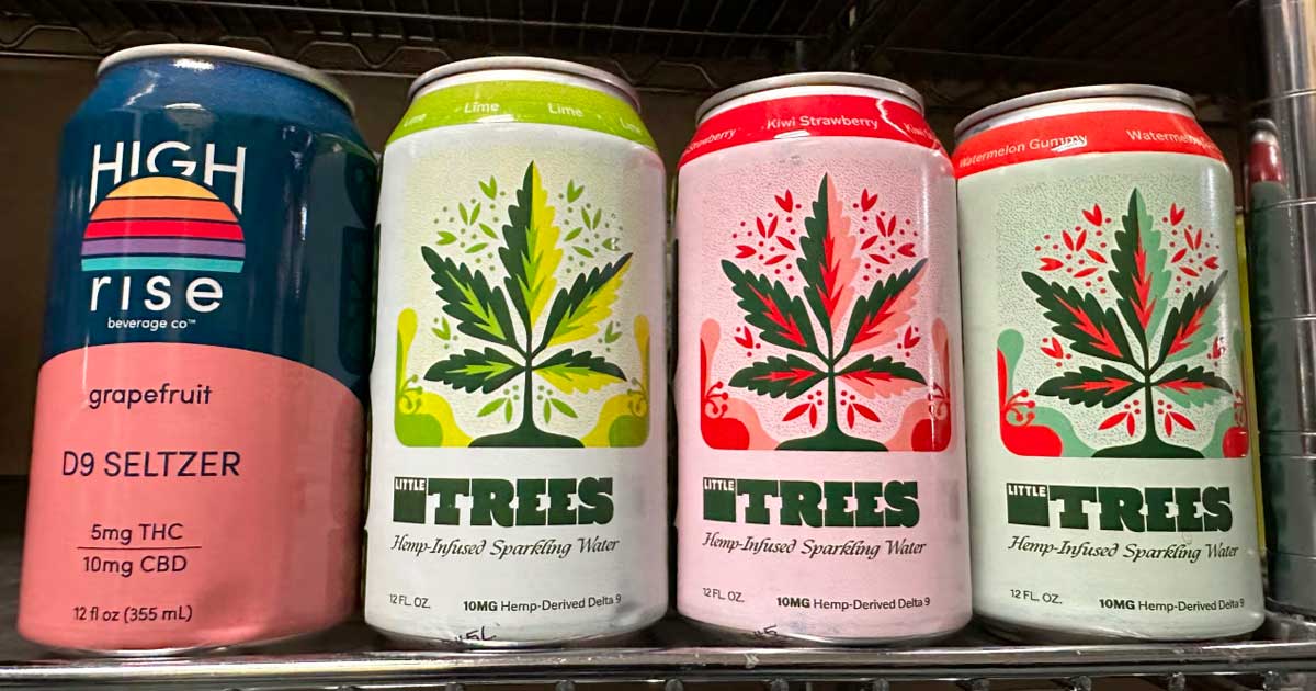 Bebidas con THC y alcohol