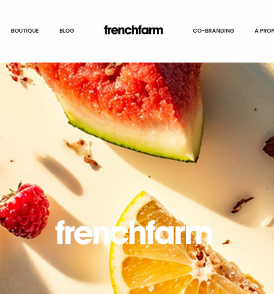 Nuevo sitio web de Frenchfarm