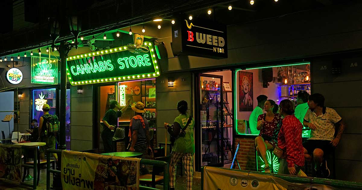 Cierre de las tiendas de cannabis en Tailandia en 2025