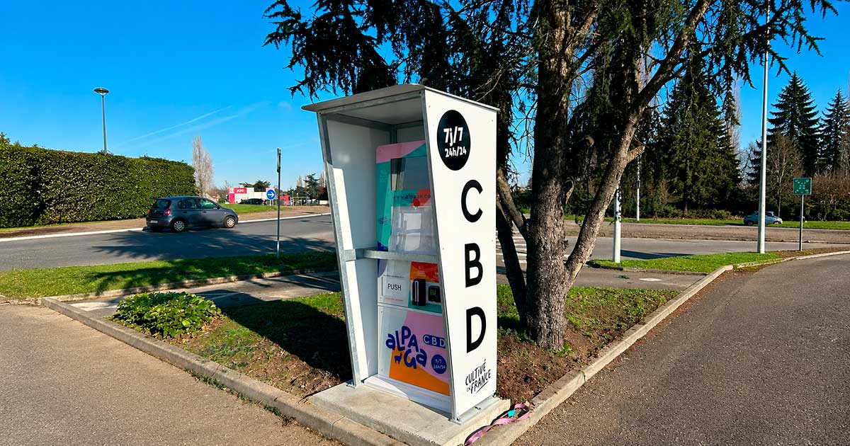 Máquina expendedora de CBD