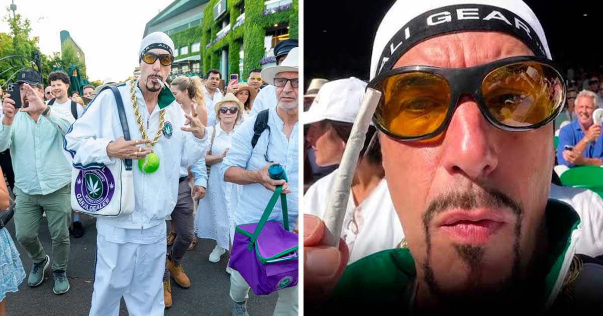 Ali G en Wimbledon