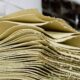 Fibras de cáñamo en el papel reciclado