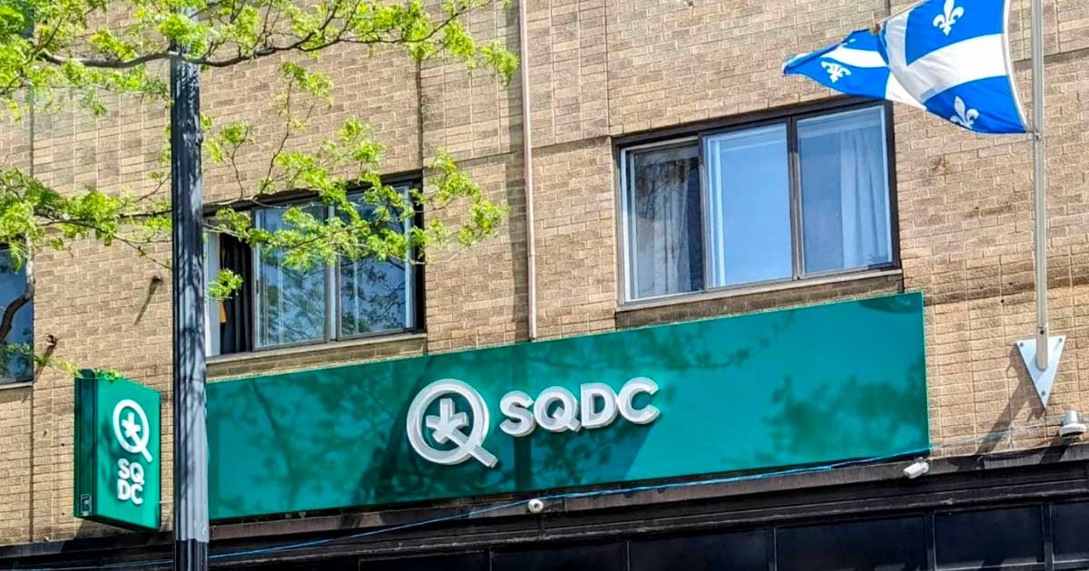 Ventas de cannabis en la SQDC en 2025