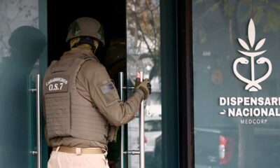 Redada en un dispensario de cannabis en Chile
