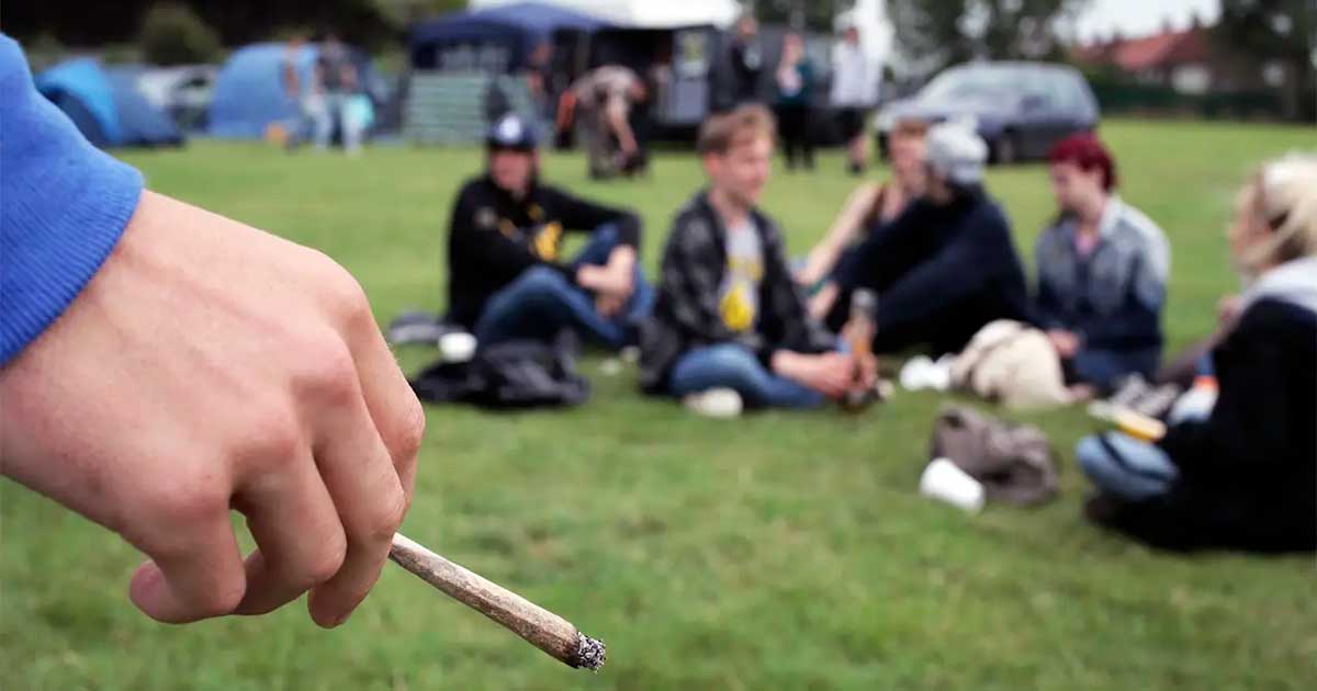 Consumo de cannabis entre los adolescentes en Estados Unidos