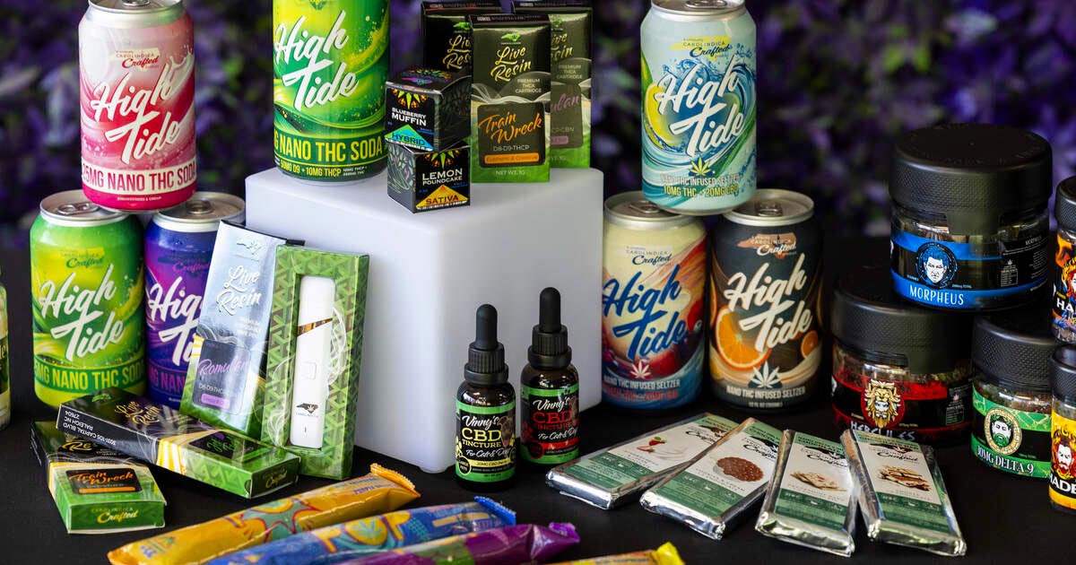 Productos con THC en Estados Unidos