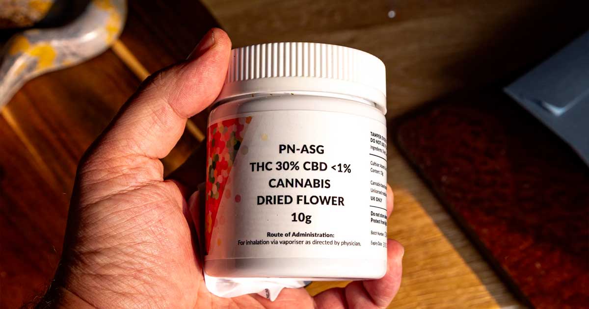Estudios sobre la potencia del THC