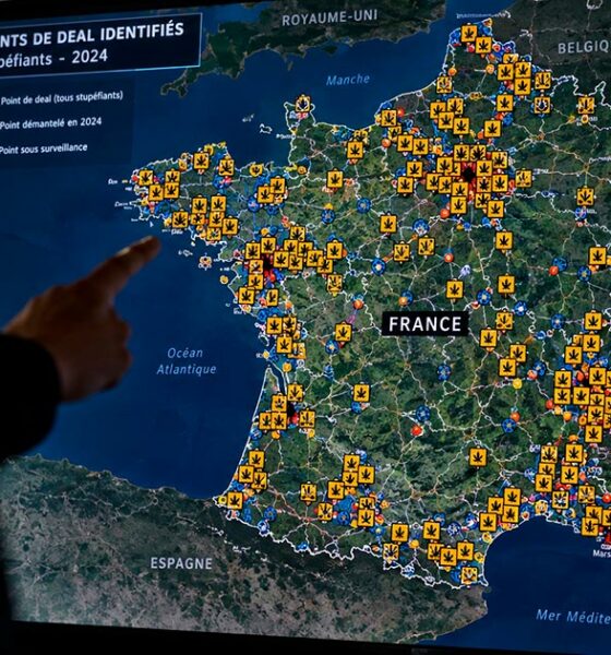 Puntos de venta de cannabis en Francia